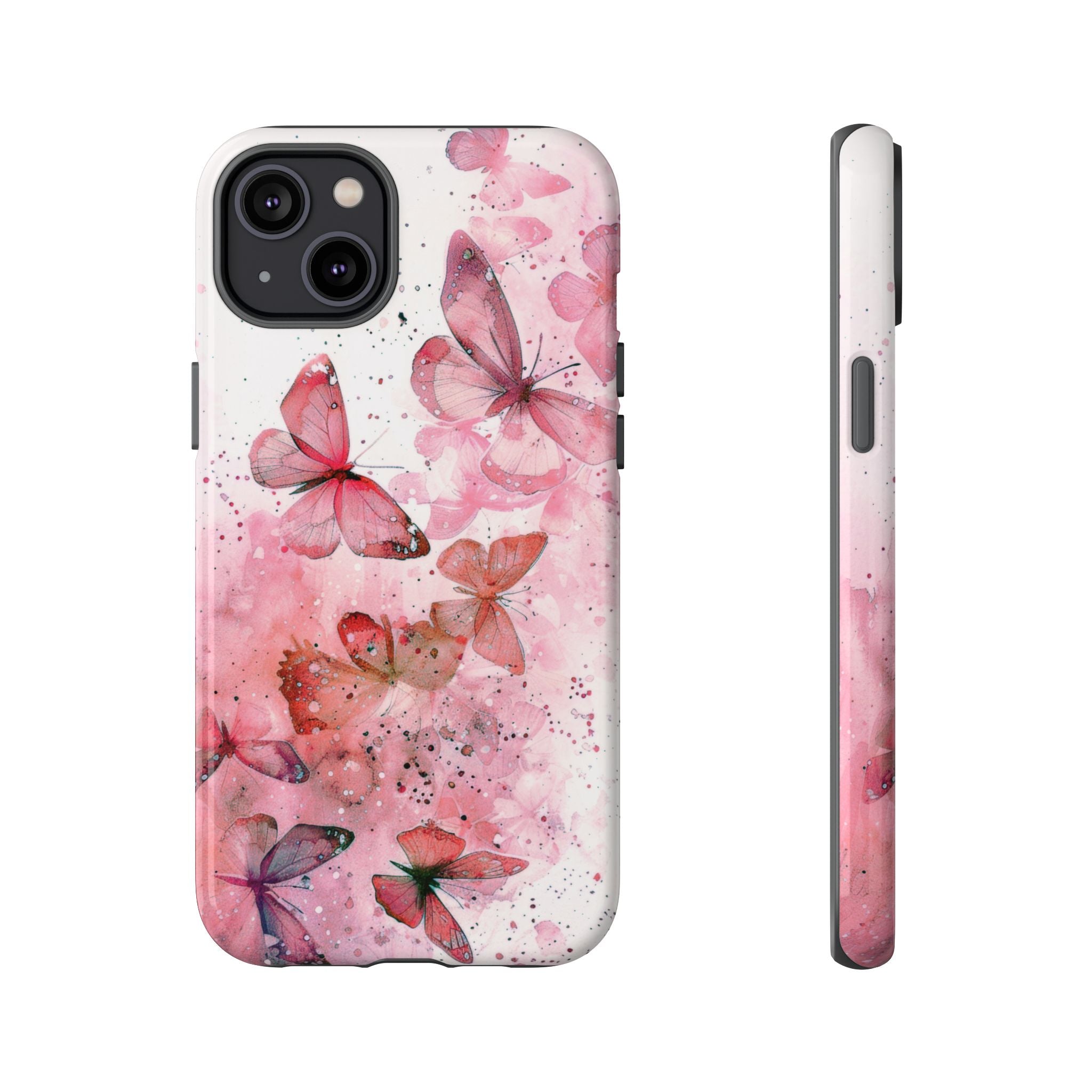 Coque iPhone Free Spirit | Papillon aquarelle