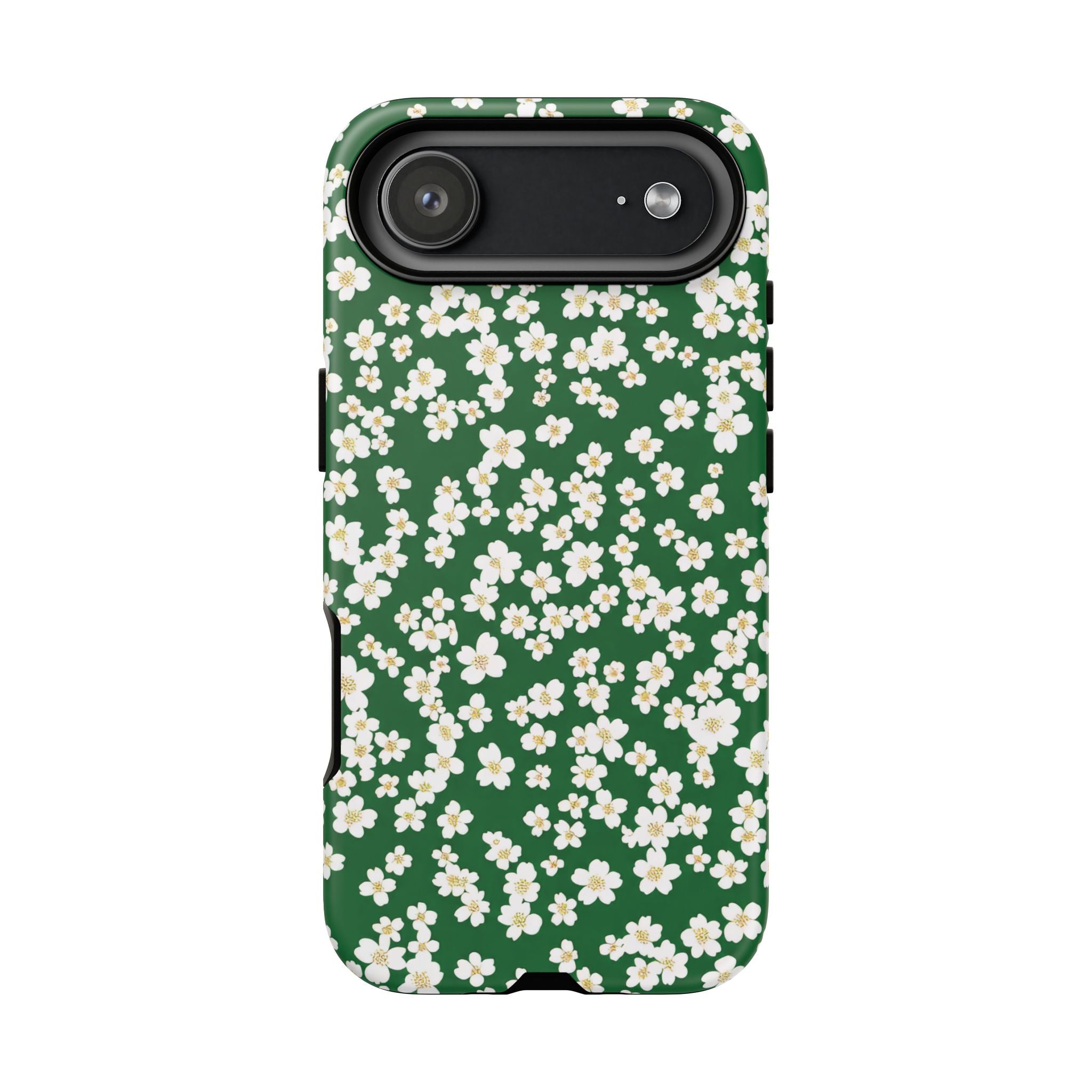 Emerald Bloom iPhone Case