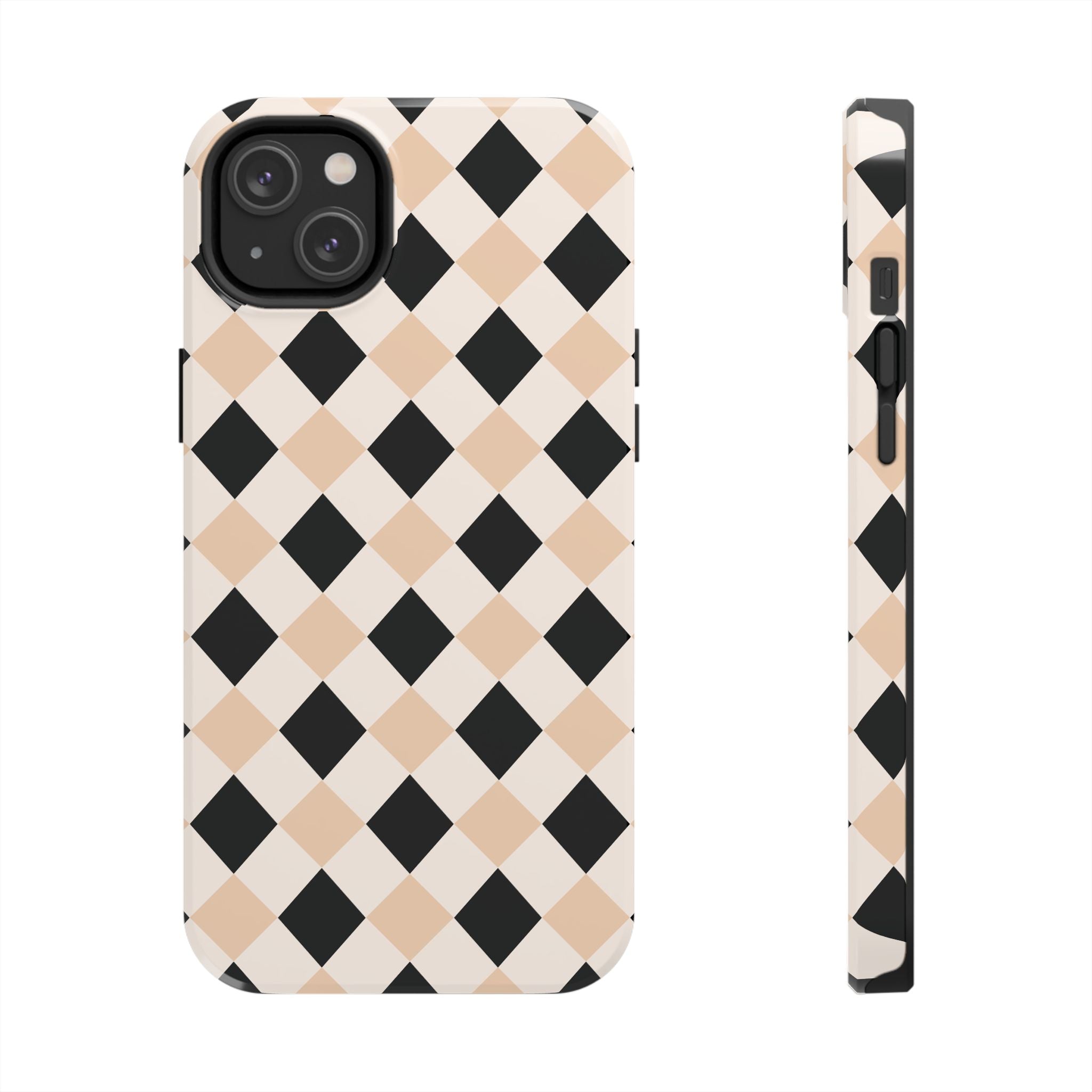In Check Checkered iPhone Case
