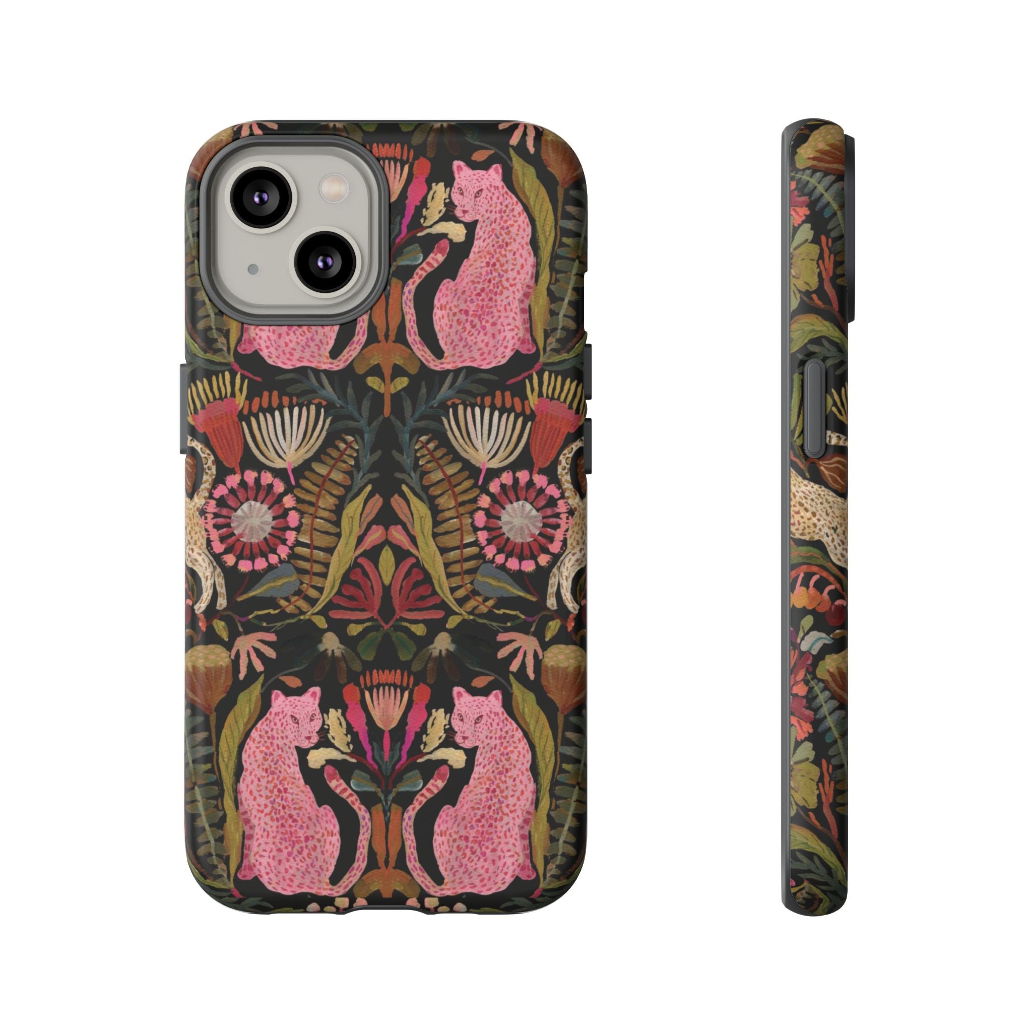 Leopard Garden iPhone Case