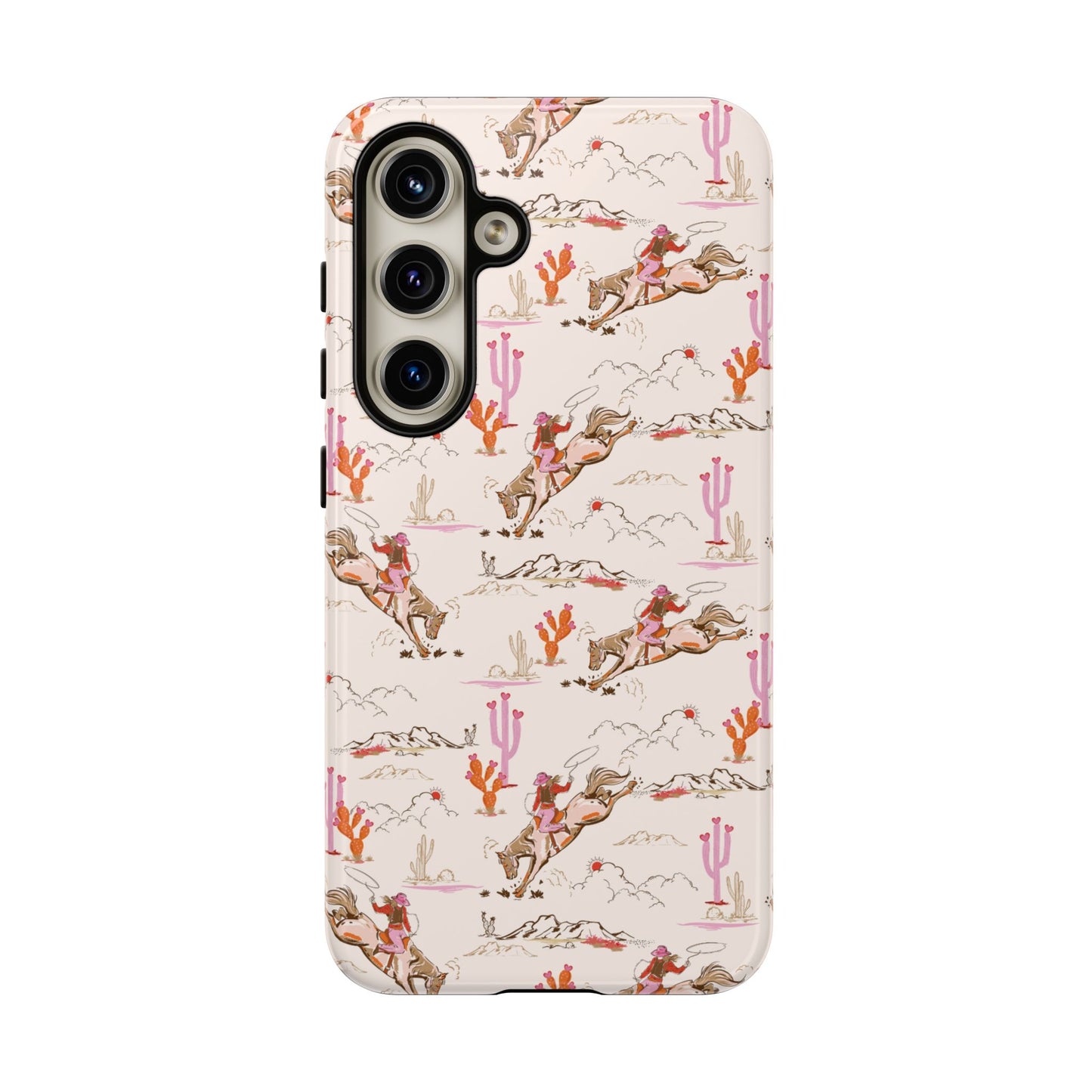 Funda para Samsung con estilo vaquero y chic