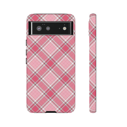 Clueless | Pink Y2K Plaid Case