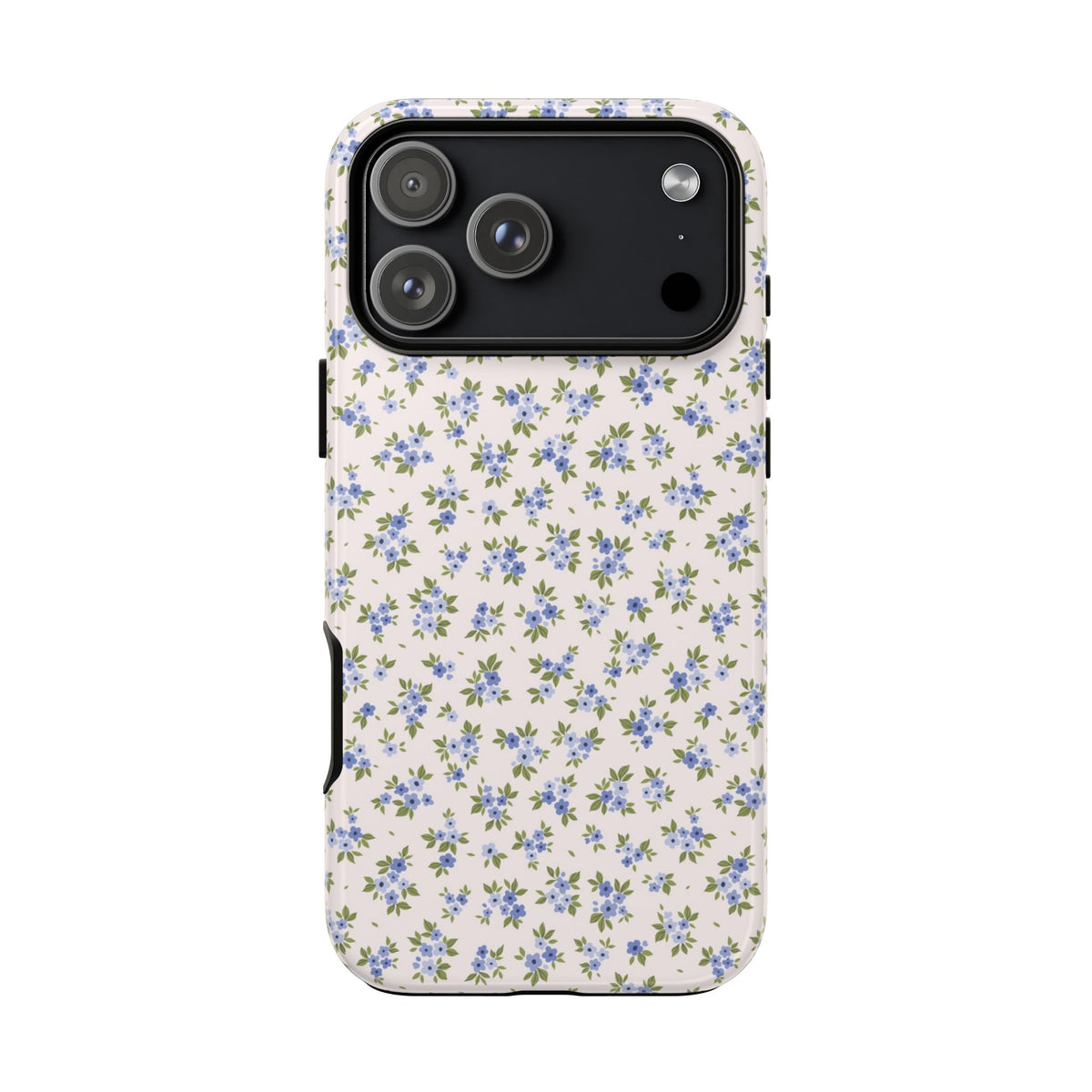 Love Notes | Blue Ditsy Floral iPhone Case