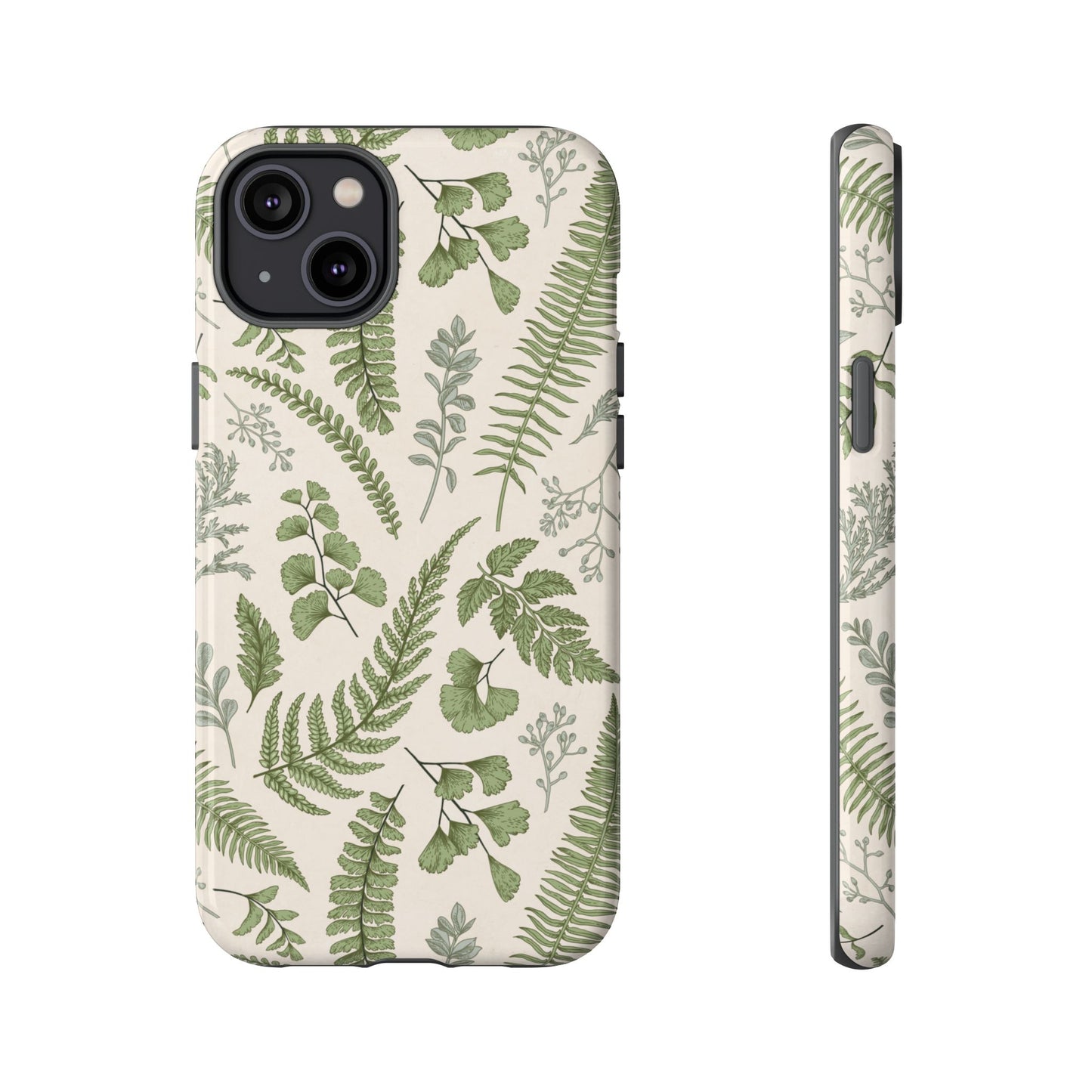 Vintage Botanical | Green Botanical Illustration Case