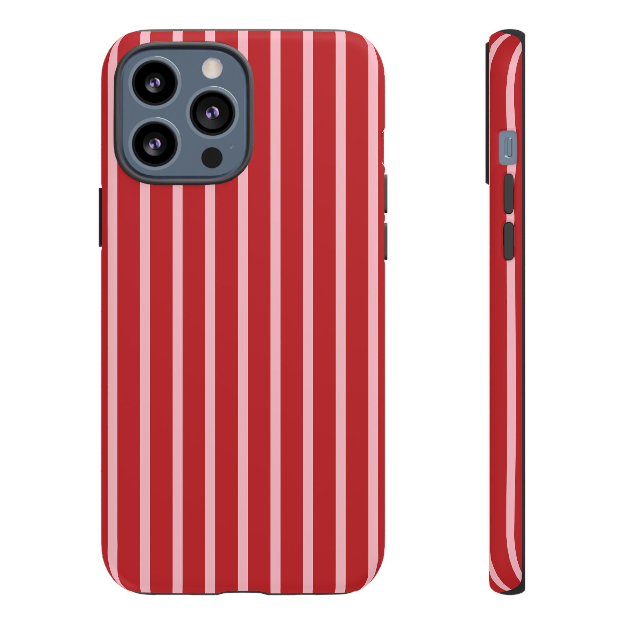 Raspberry Stripe | iPhone Case