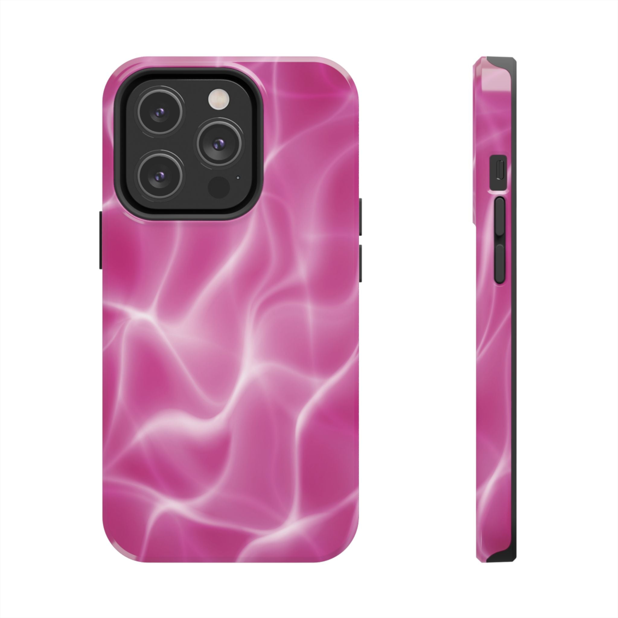 Pool Daze Pink Abstract iPhone Case