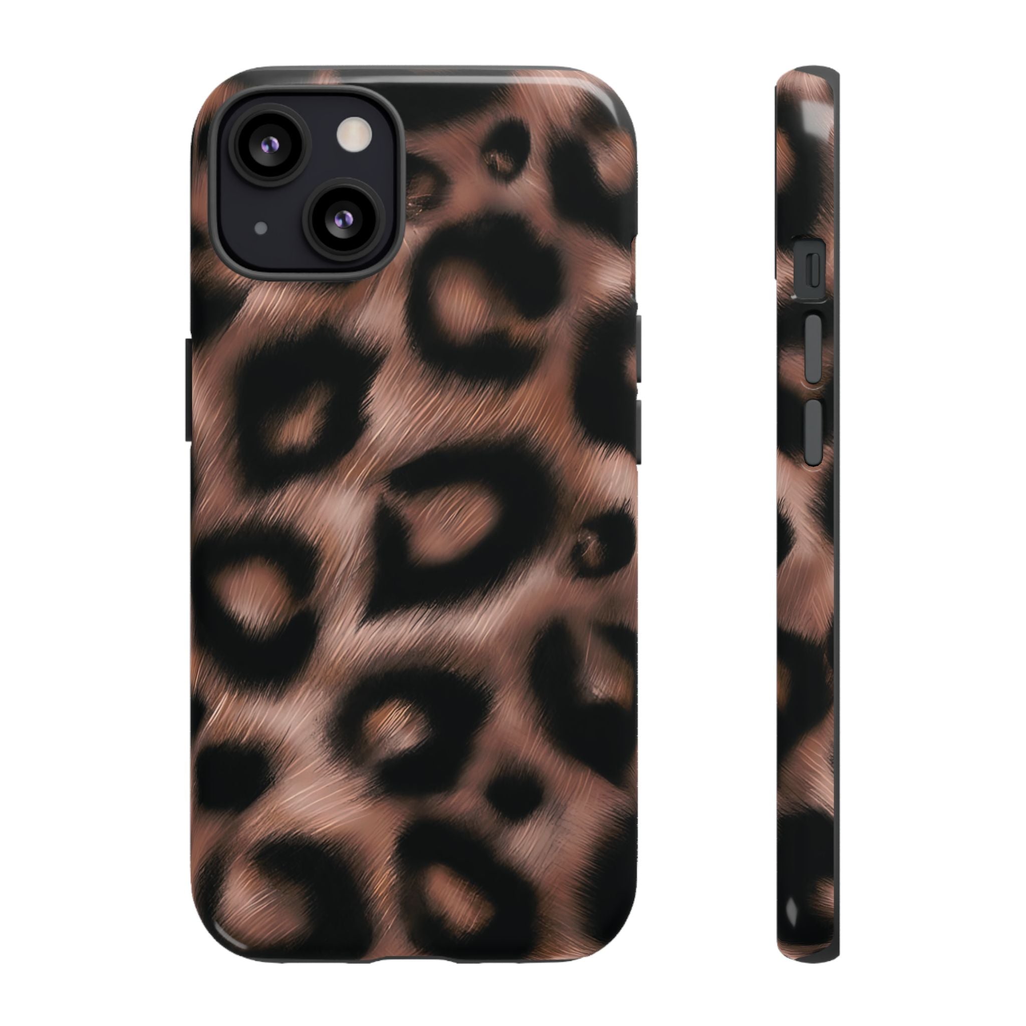 Diva | Funda para iPhone con estampado de leopardo