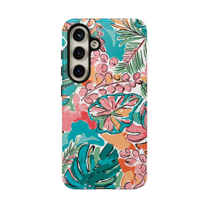 Tropical Botanical | Watercolor Botanical Case