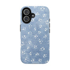 Denim Daisy Floral iPhone Case