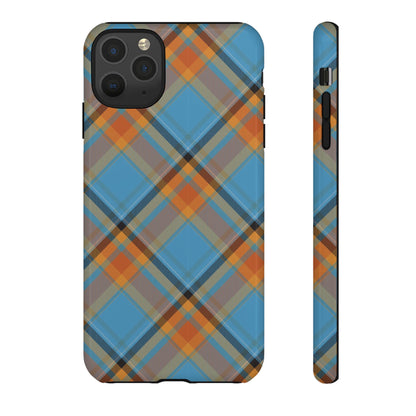 Cozy | Blue Plaid Case