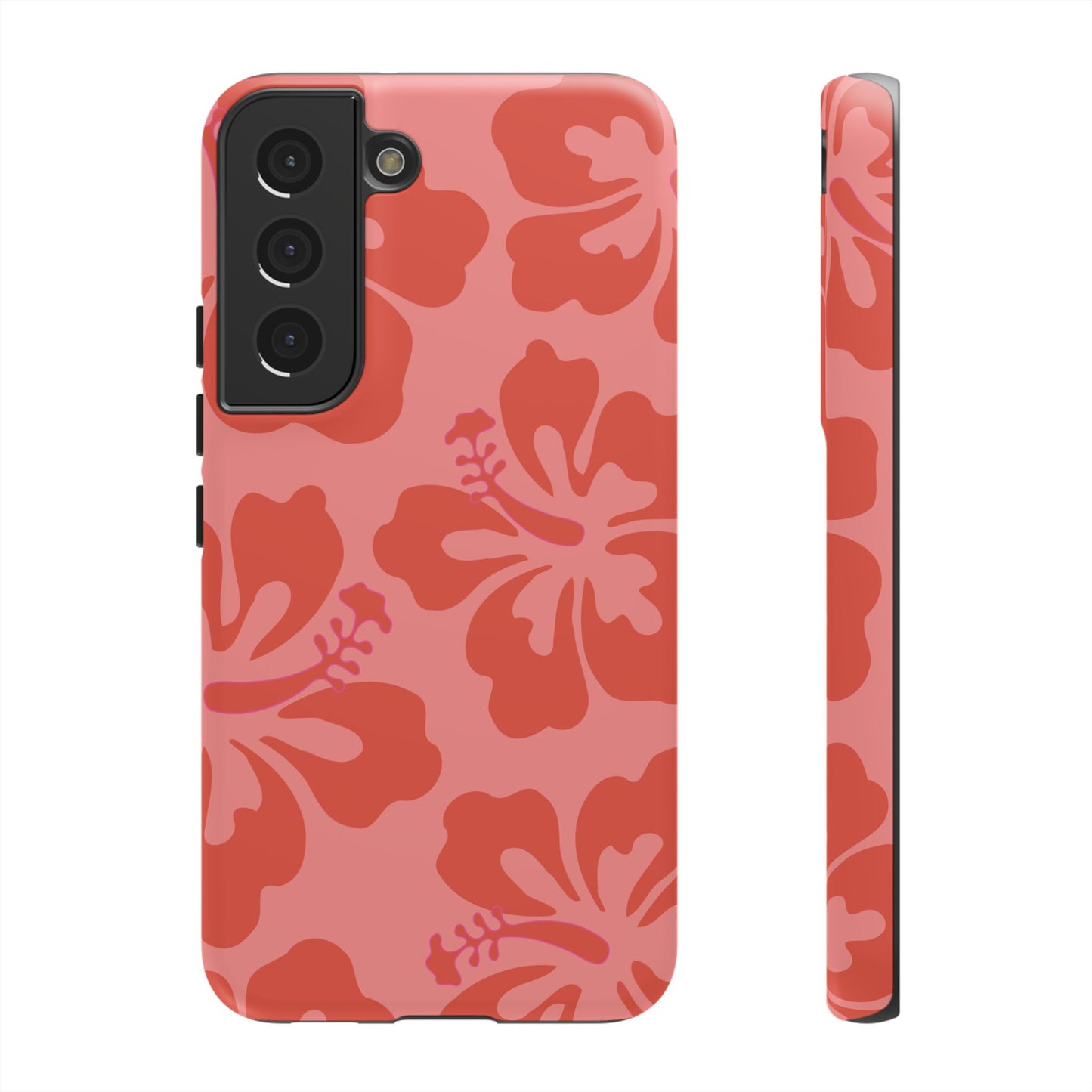 Island Life | Orange Hibiscus Floral Case