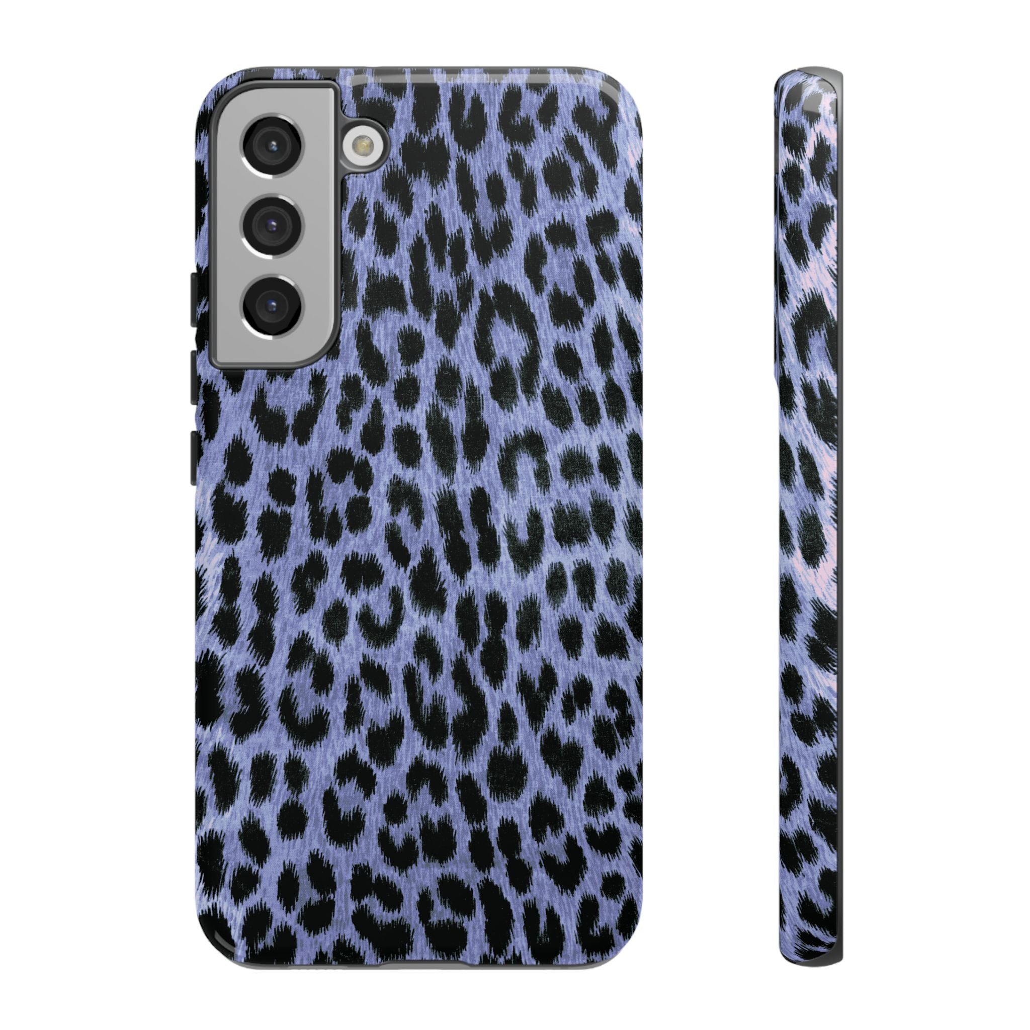 Untamed | Blue Leopard Galaxy Case
