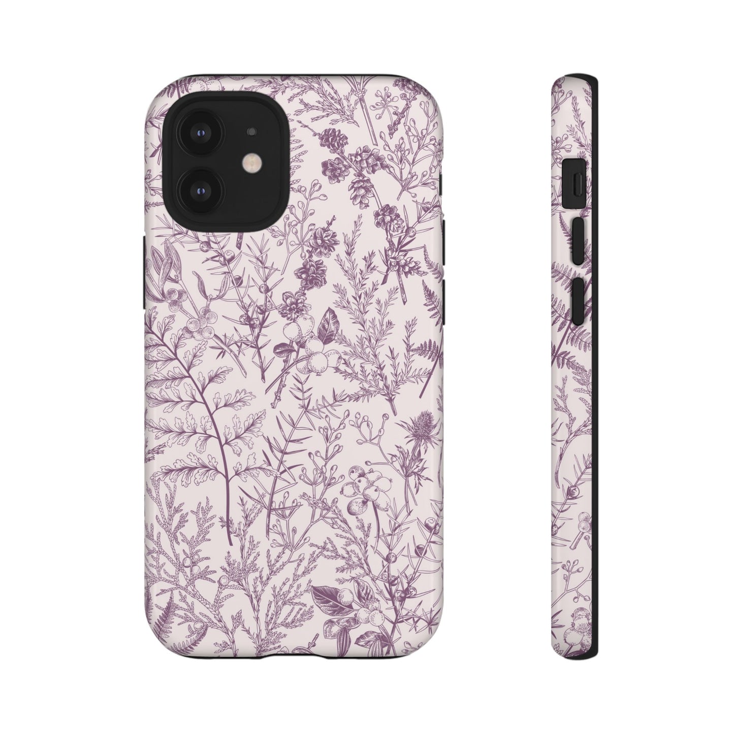 Plum Botanical Garden | Purple Floral Case