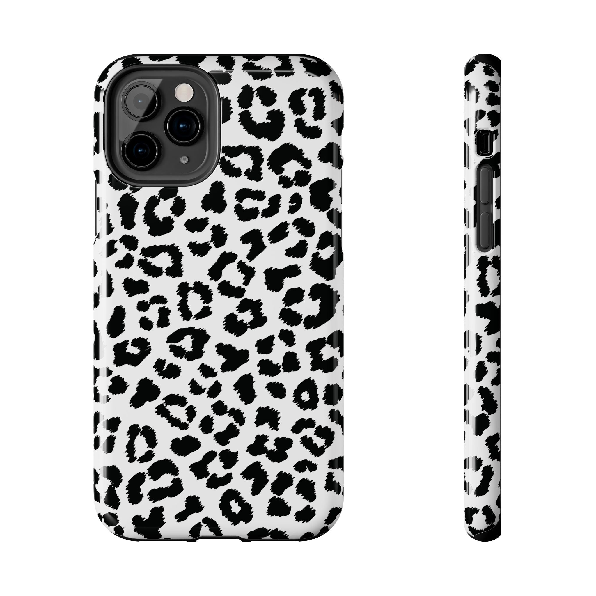 Meow | Funda para iPhone con estampado de leopardo