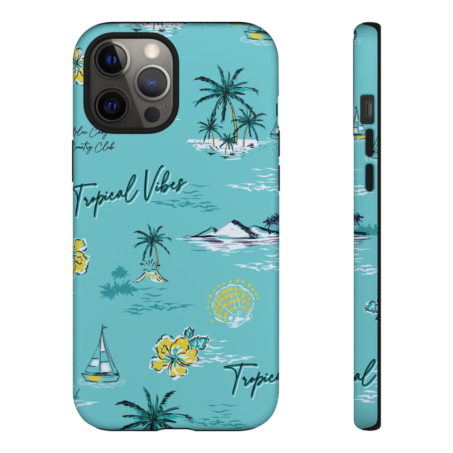 Tropical Vibes | Blue Island Vacation Case