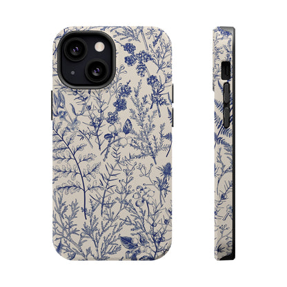 Botanical | Blue Floral MagSafe Case