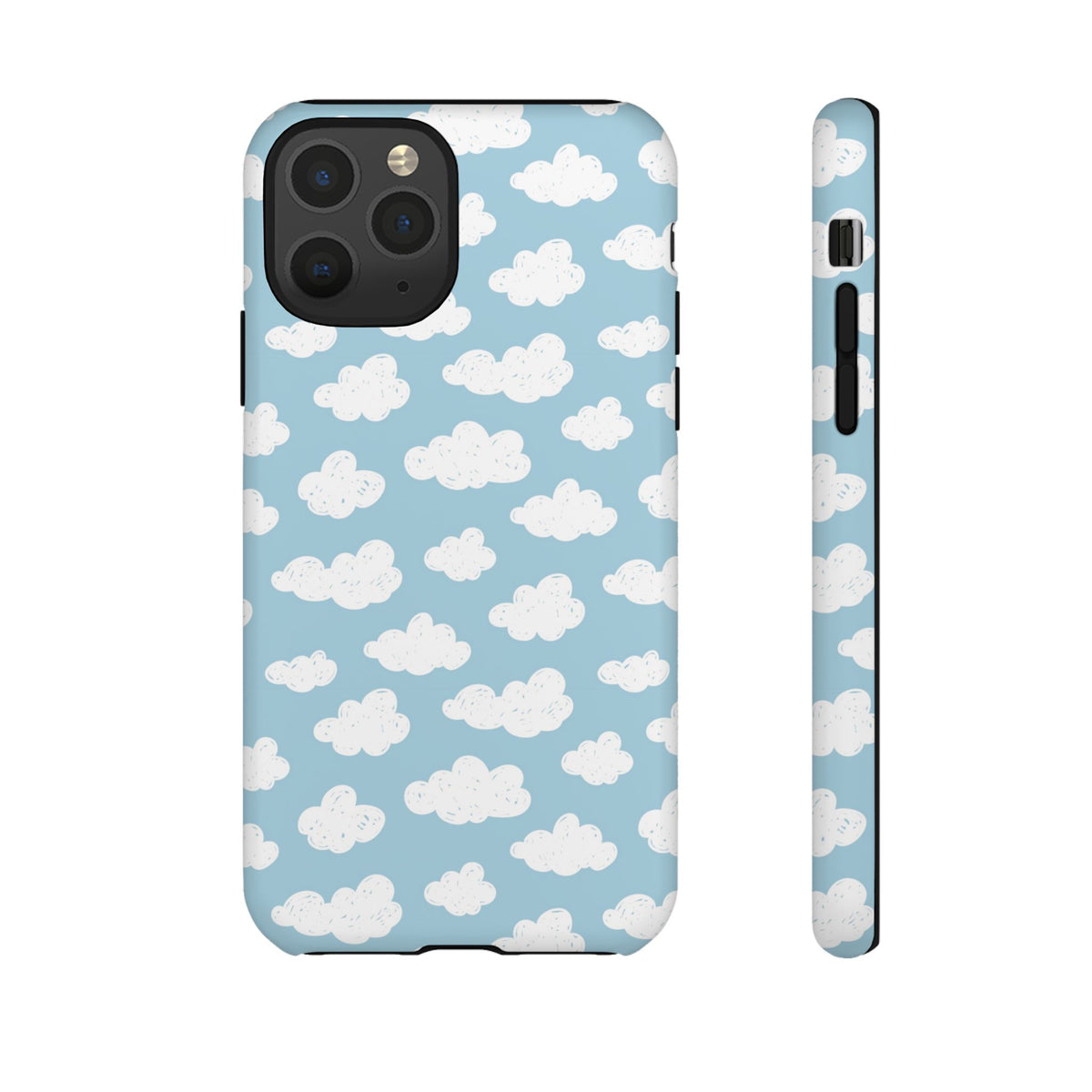 Cloud Nine | Blue Cloud Print iPhone Case