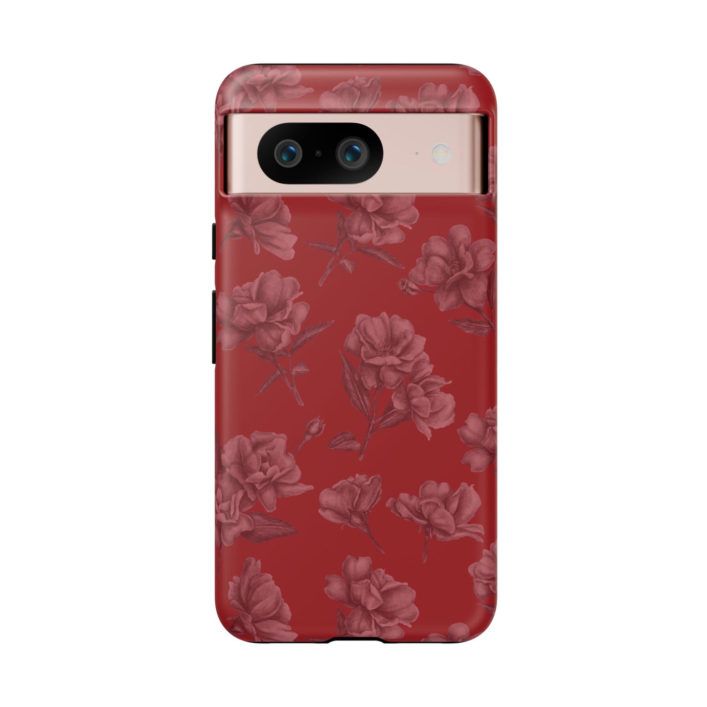 Roses Are Red | Red Floral Case