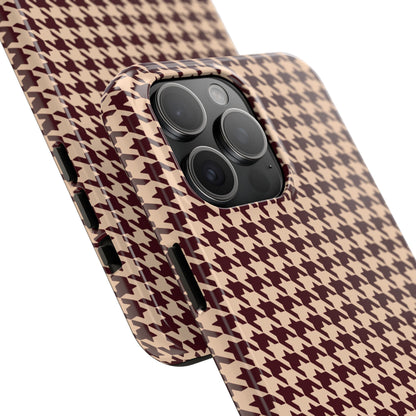 Prep School | Houndstooth iPhone Case