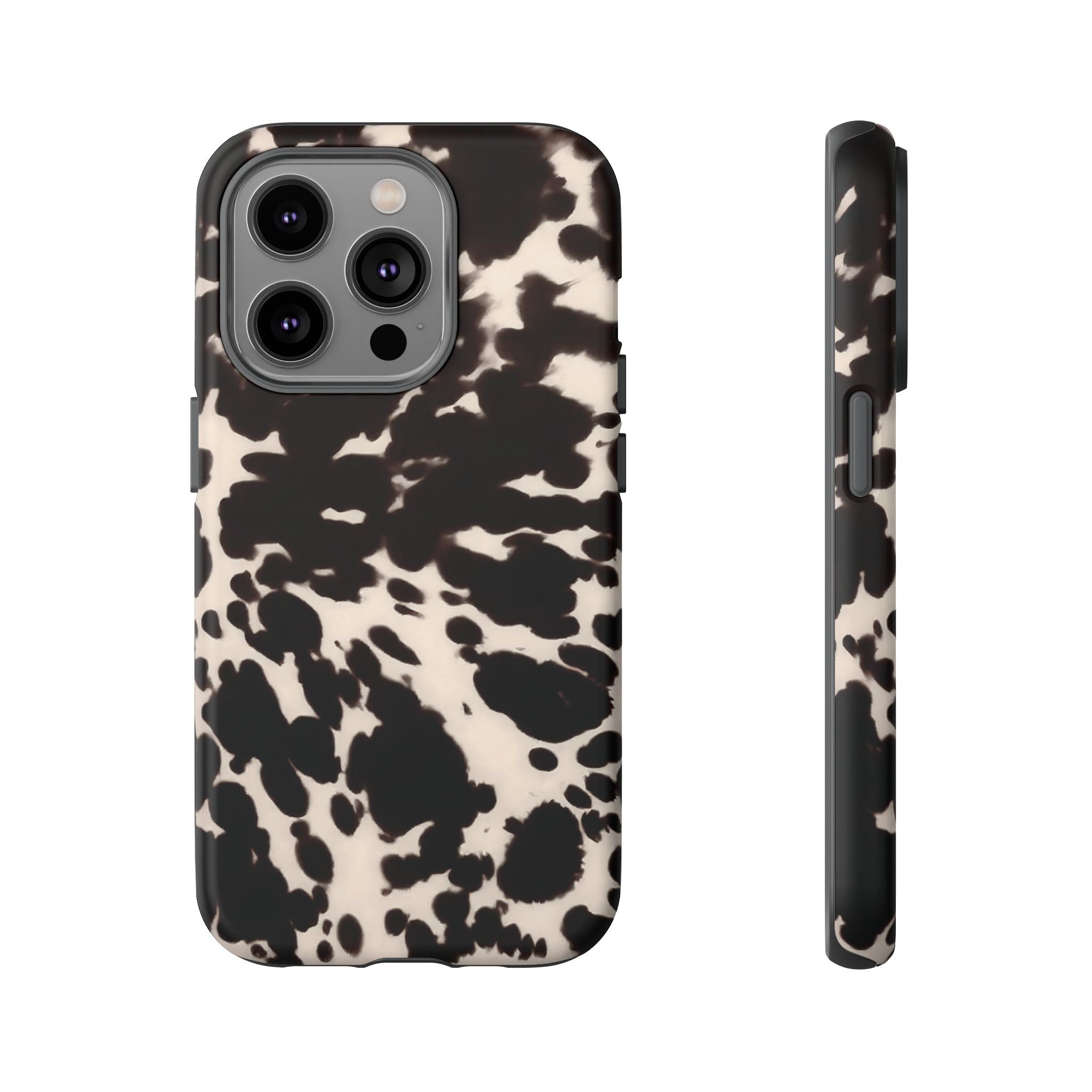 Spotted Cutie | Cow Print iPhone Case