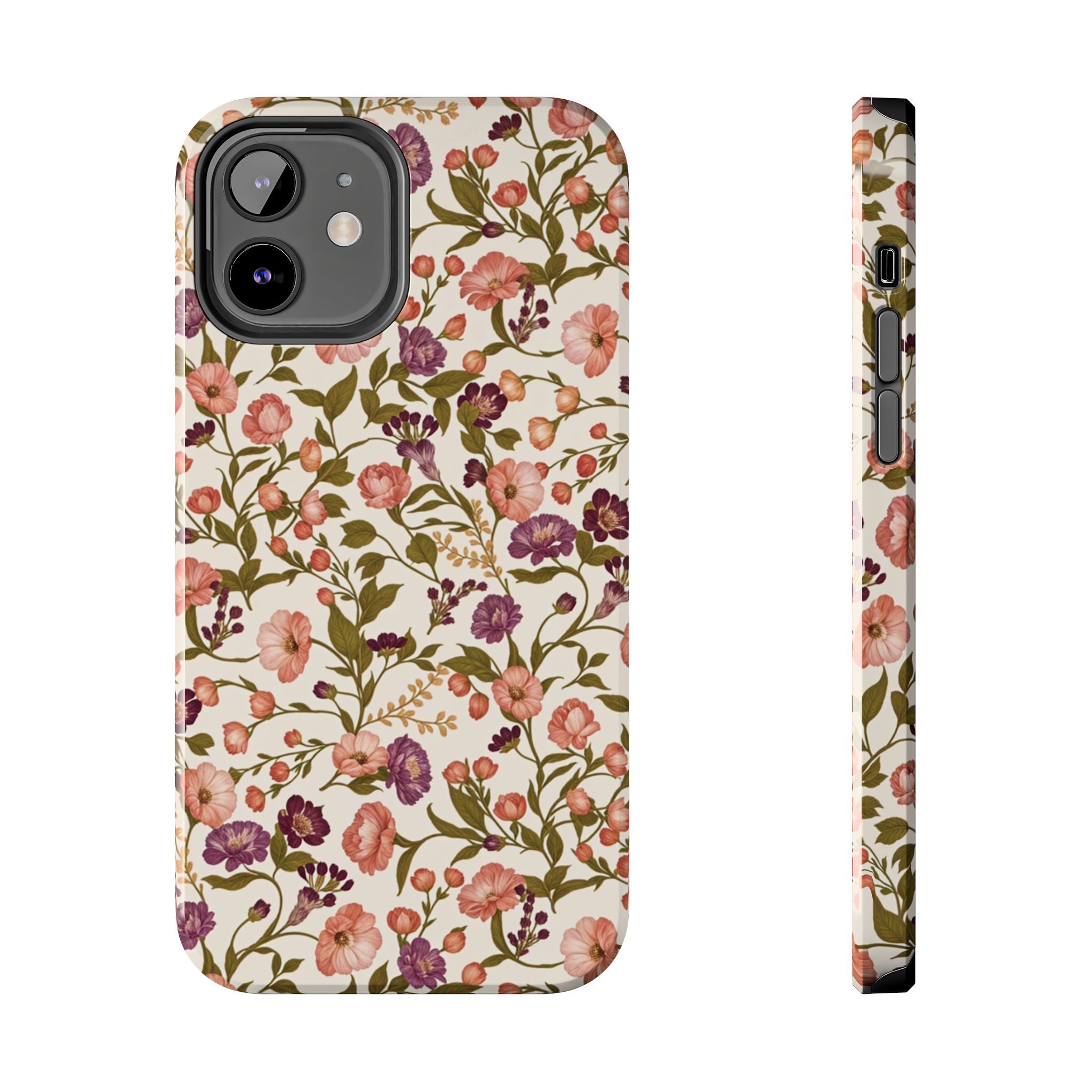 Flowering Vines Boho Floral iPhone Case