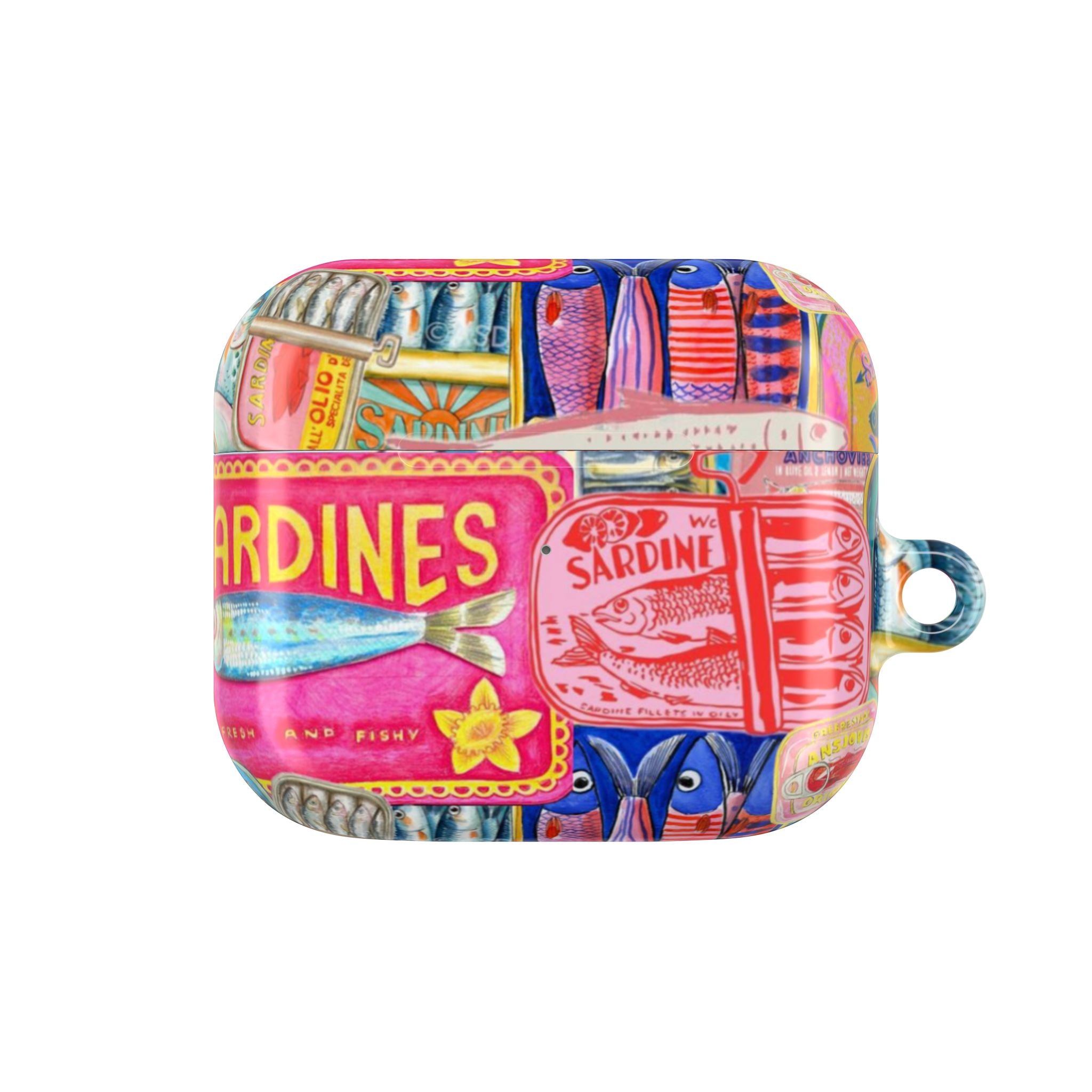Sardines Collage AirPods Case