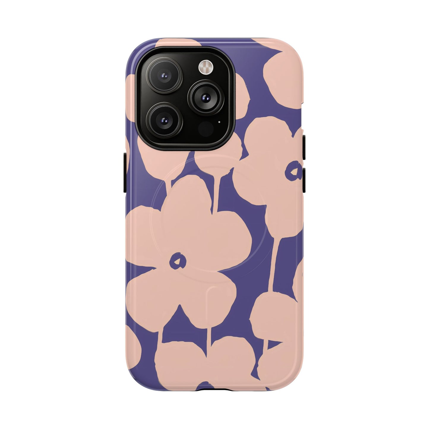 Blooms | Purple Floral MagSafe Case