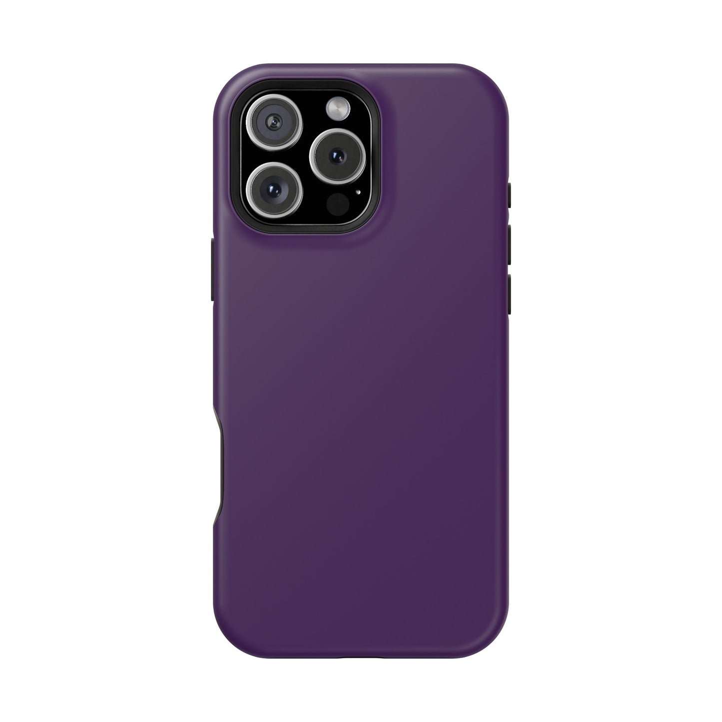 Midnight Plum | Satin Finish iPhone Case