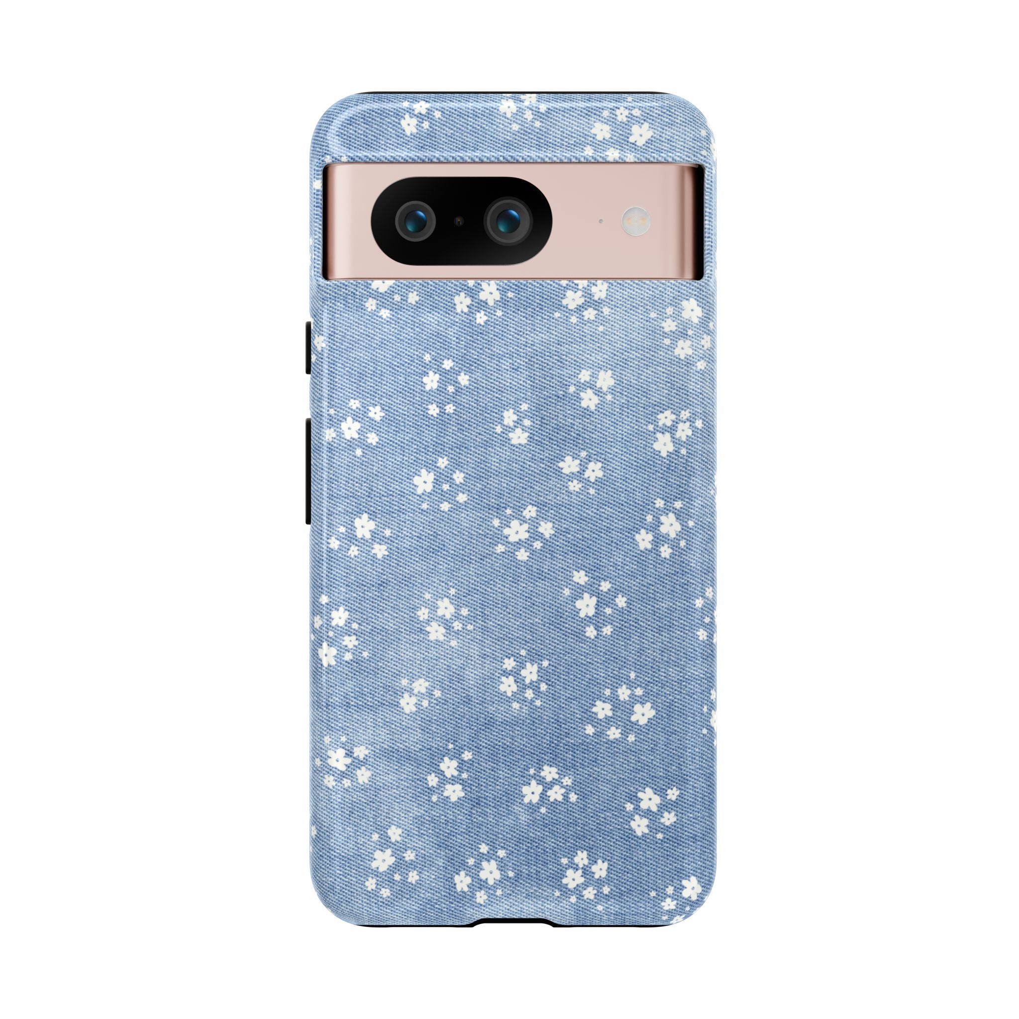 Denim Daisy Phone Case