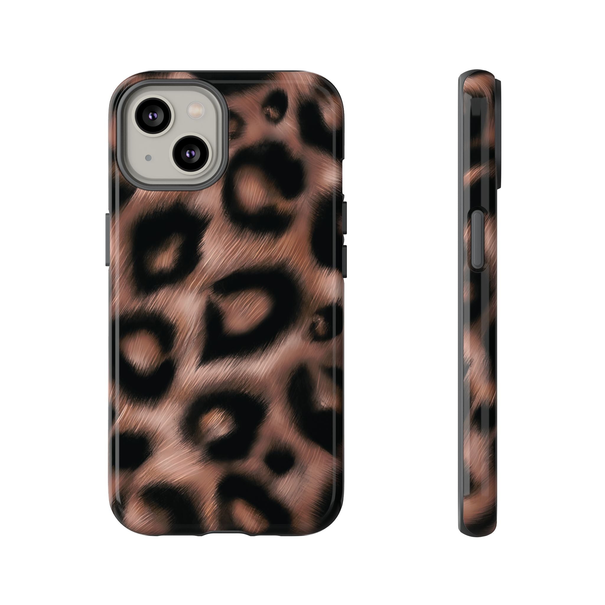 Diva | Funda para iPhone con estampado de leopardo