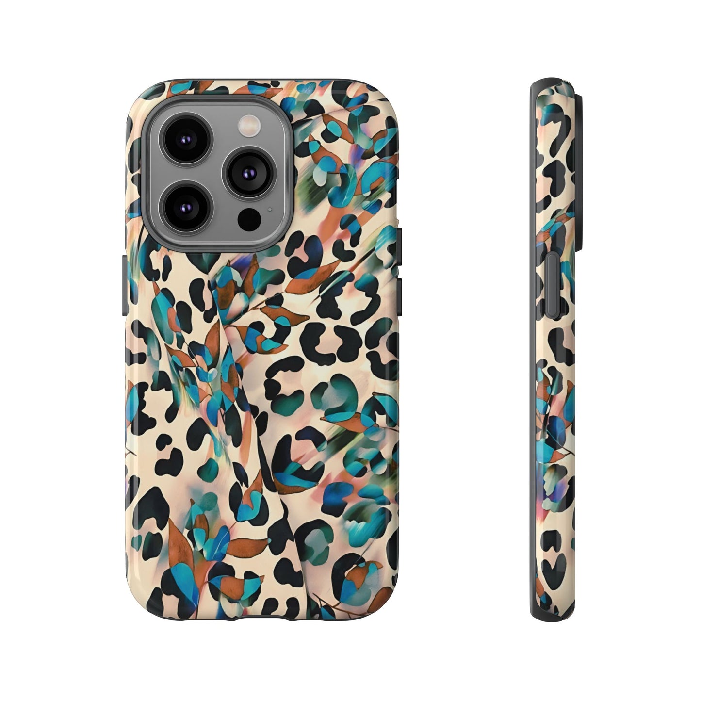 Coque iPhone à imprimé léopard aquarelle | Dreamy Leopard