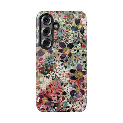 Flower Bomb | Colorful Floral Galaxy Case