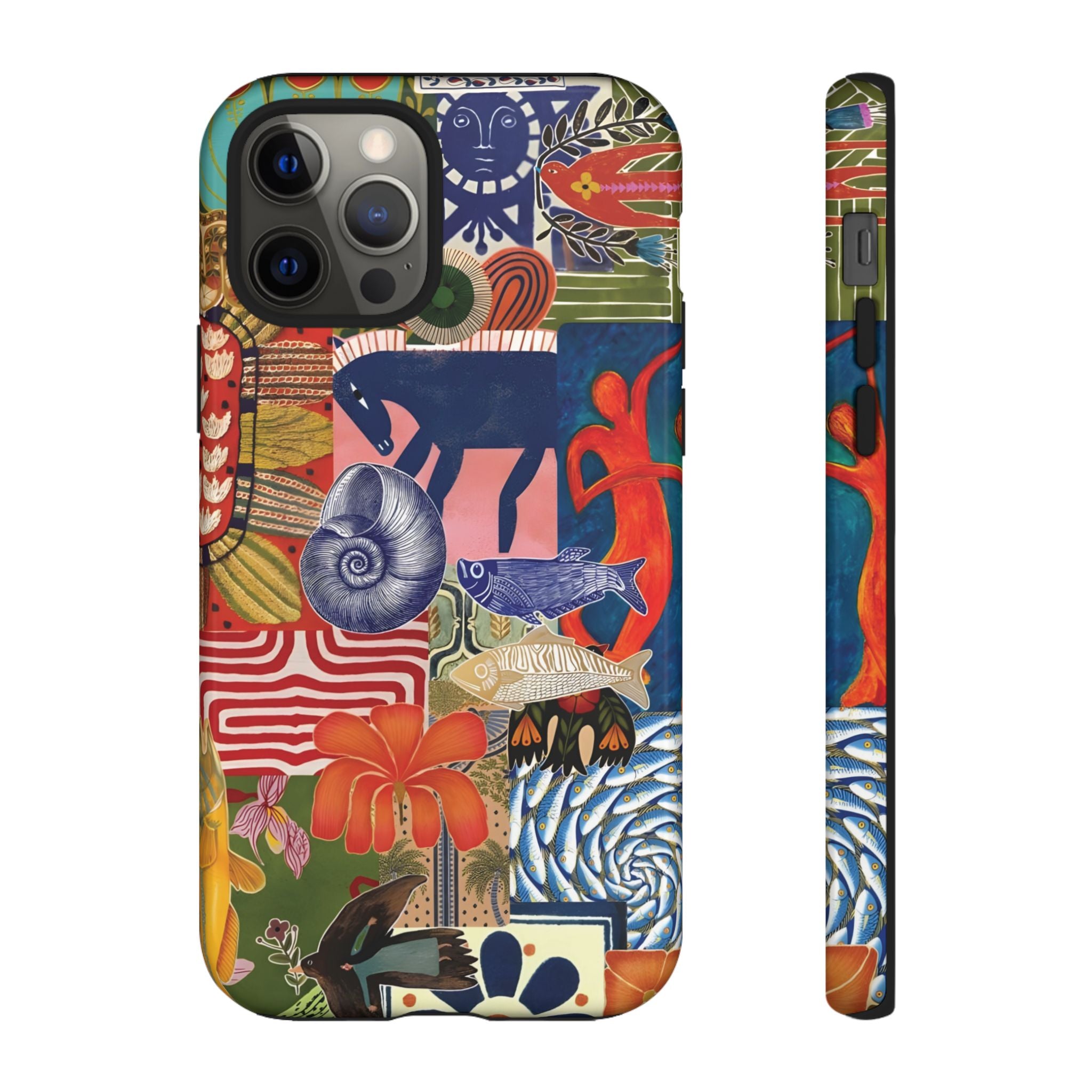 Artful Chaos | Art Collage iPhone Case