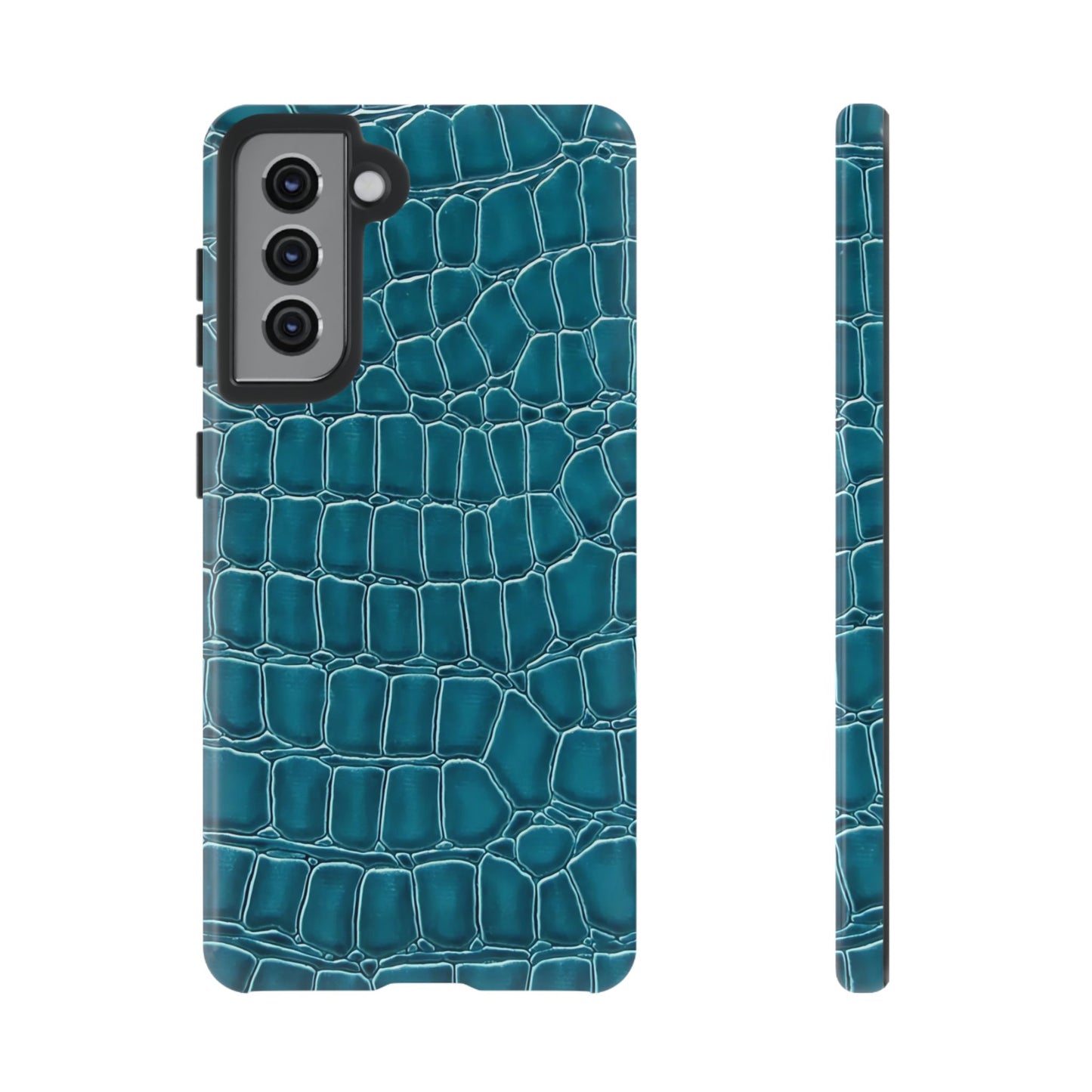 Teal Croc | Crocodile Galaxy Case