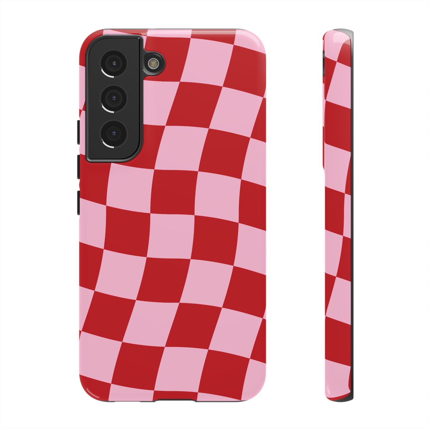 In Check | Wavy Checkerboard Case