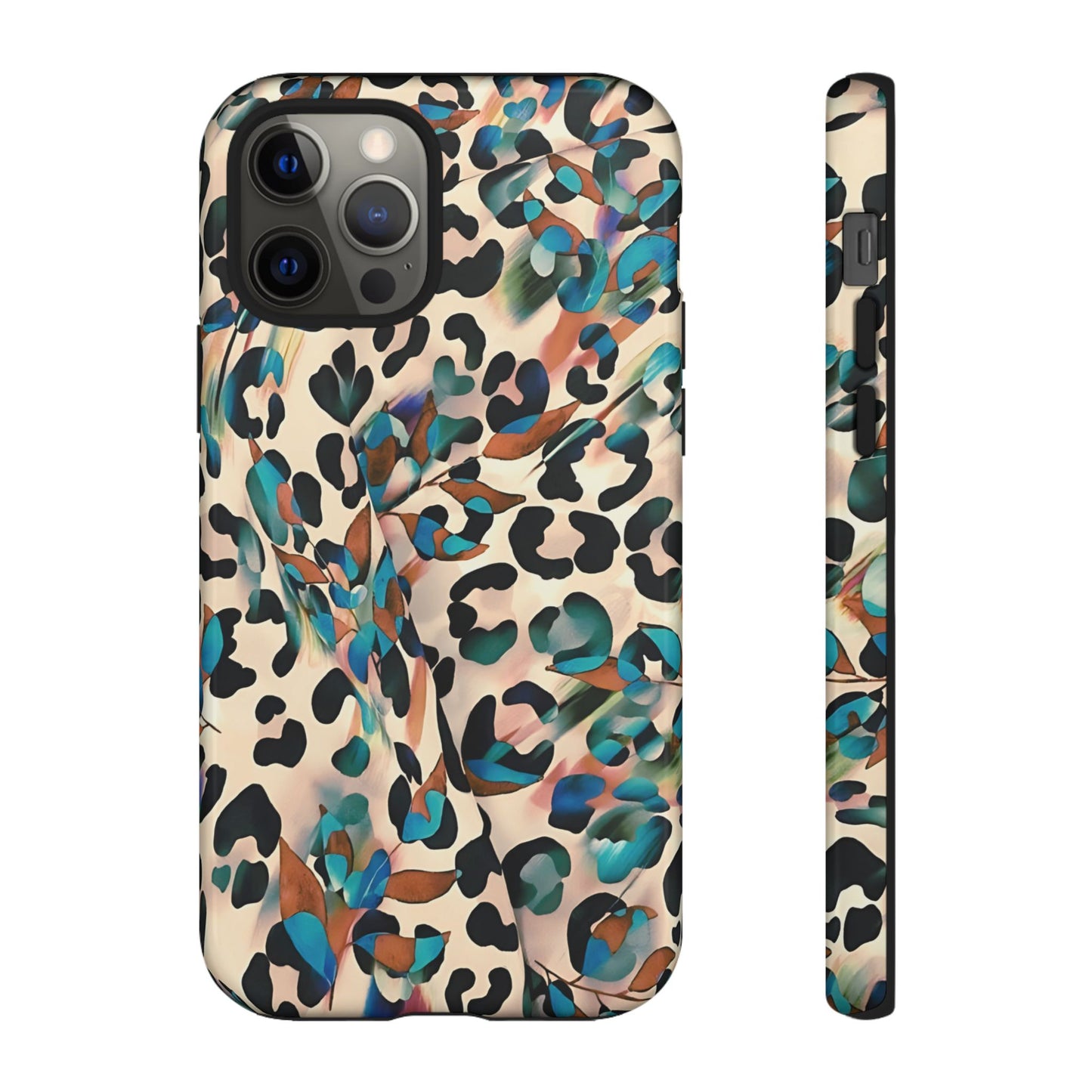 Coque iPhone à imprimé léopard aquarelle | Dreamy Leopard