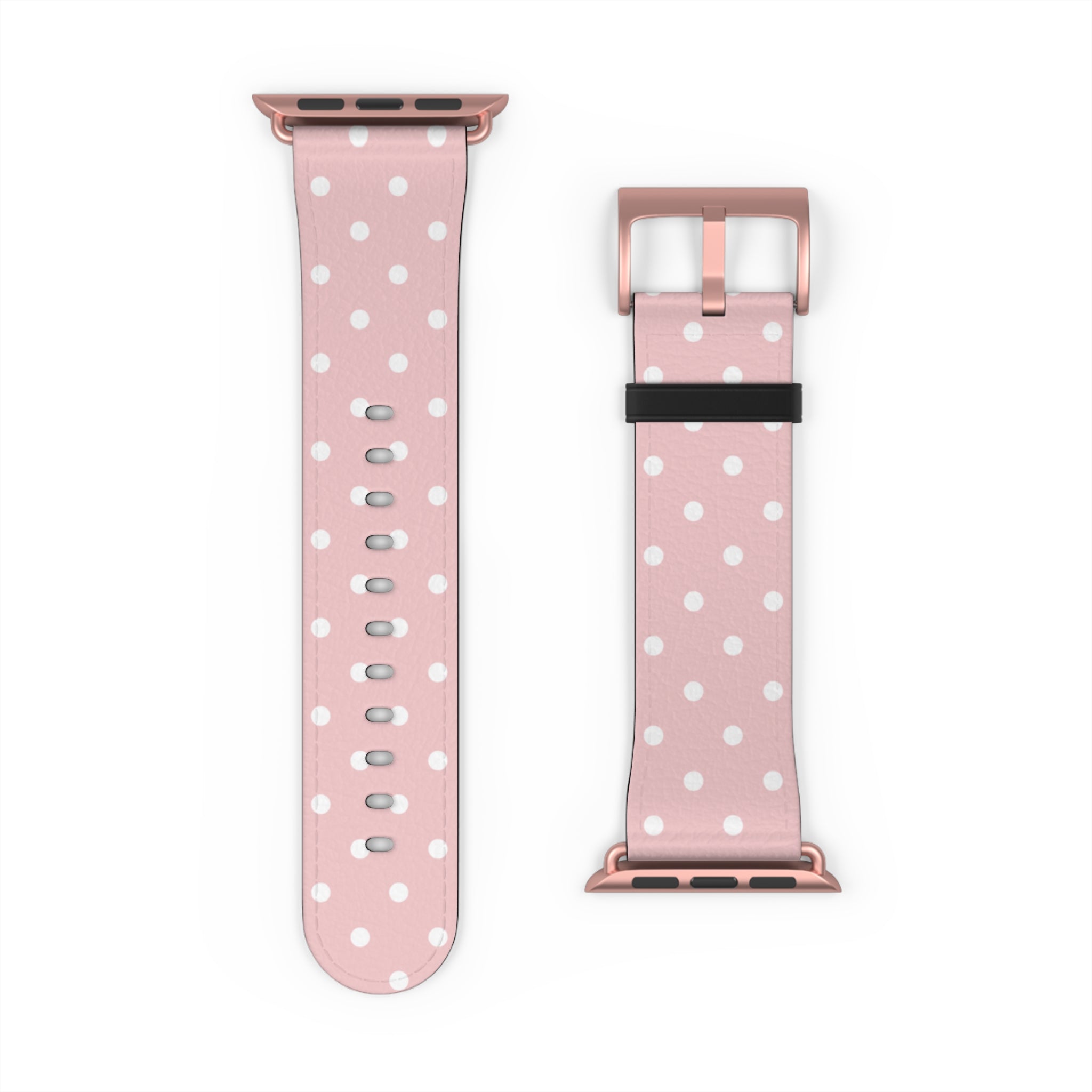 Pink Polka Dot Apple Watch Band