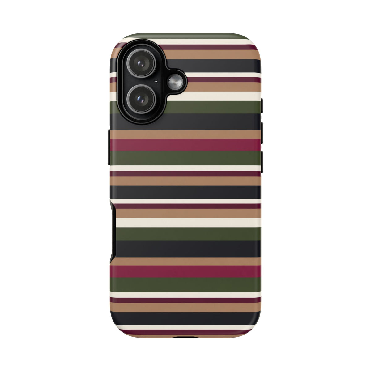 West End | Retro Striped iPhone Case