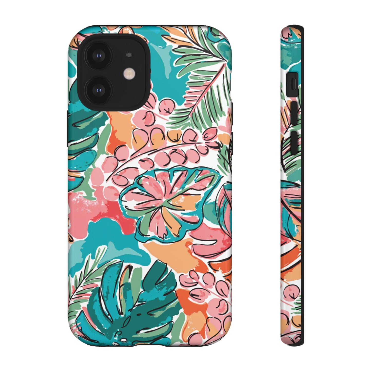 Tropical Botanical | Watercolor Botanical Case