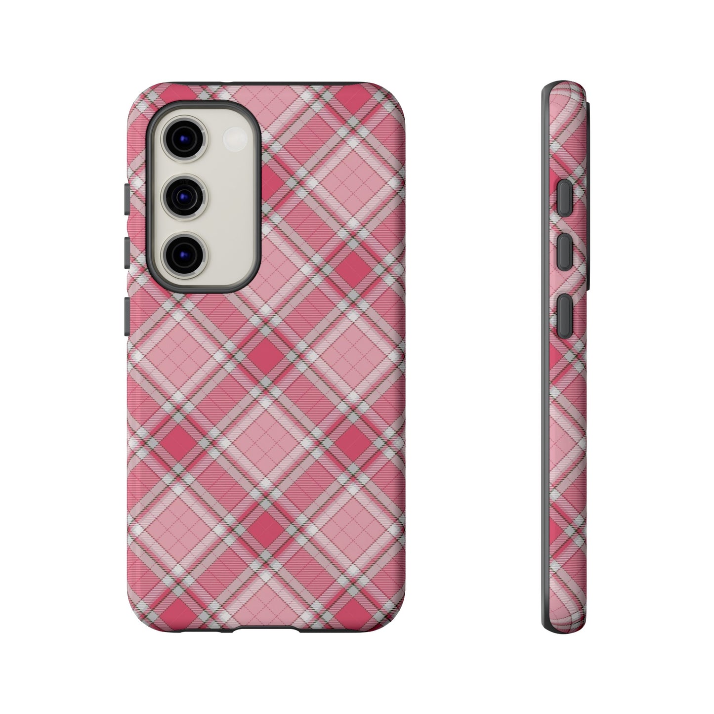 Clueless | Pink Y2K Plaid Case