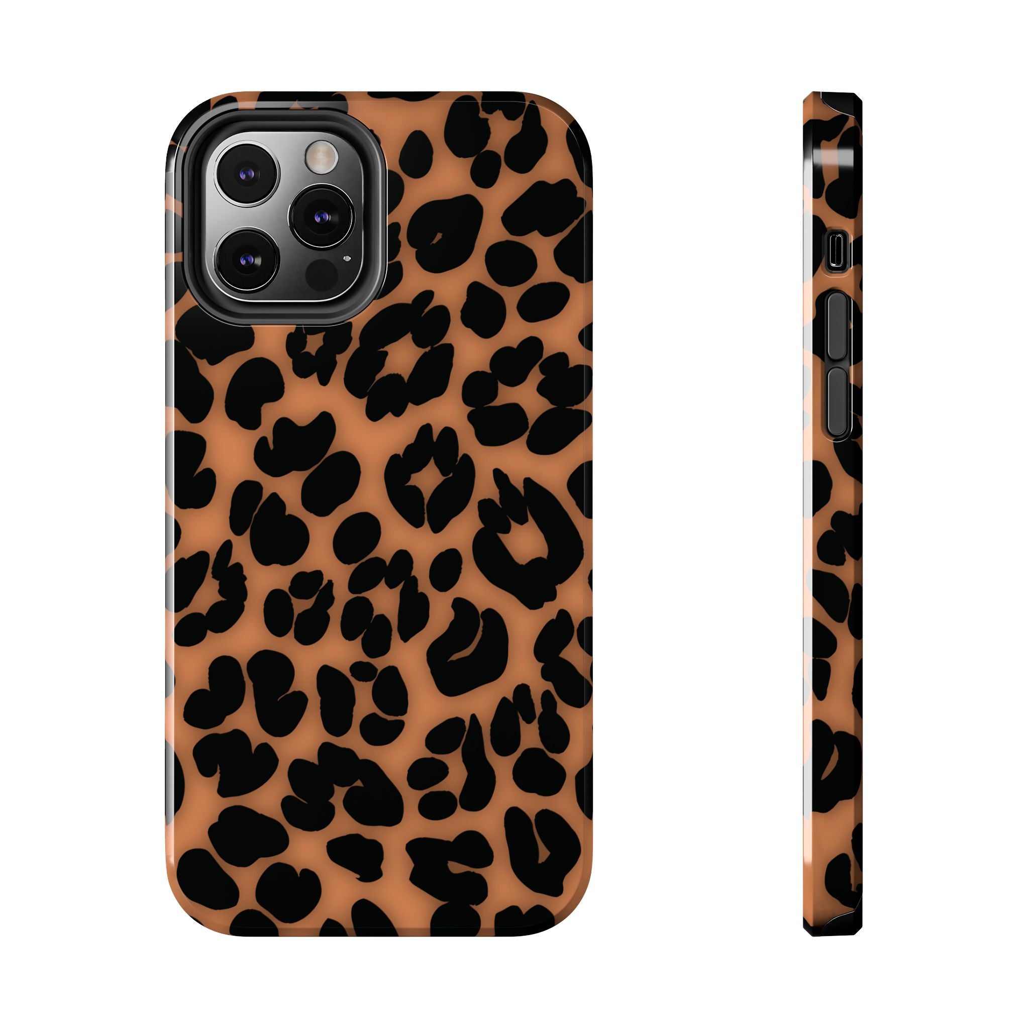 Amber Leopard Animal Print iPhone Case