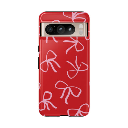 Ribbons & Bows | Red Coquette Case