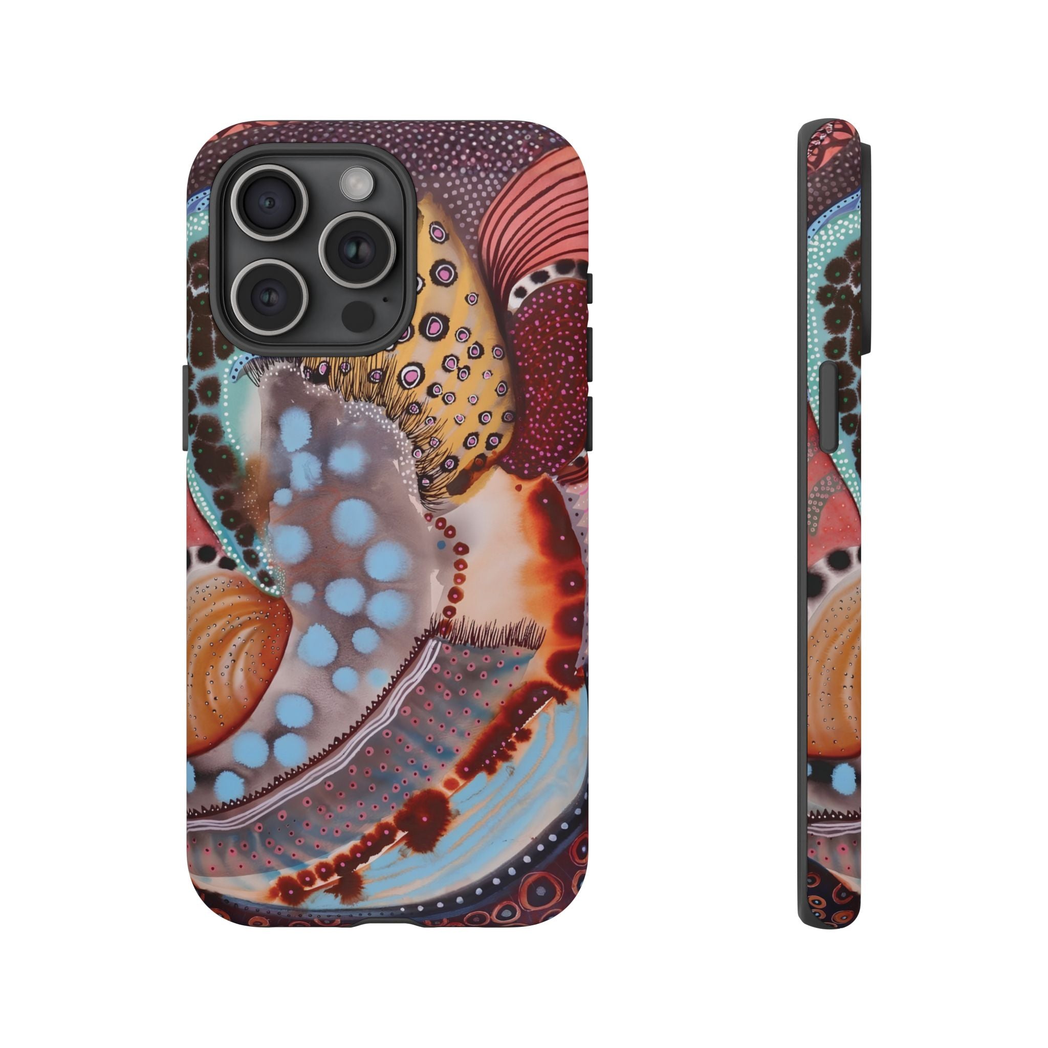 Ocean Echo | Abstract Sea Life iPhone Case
