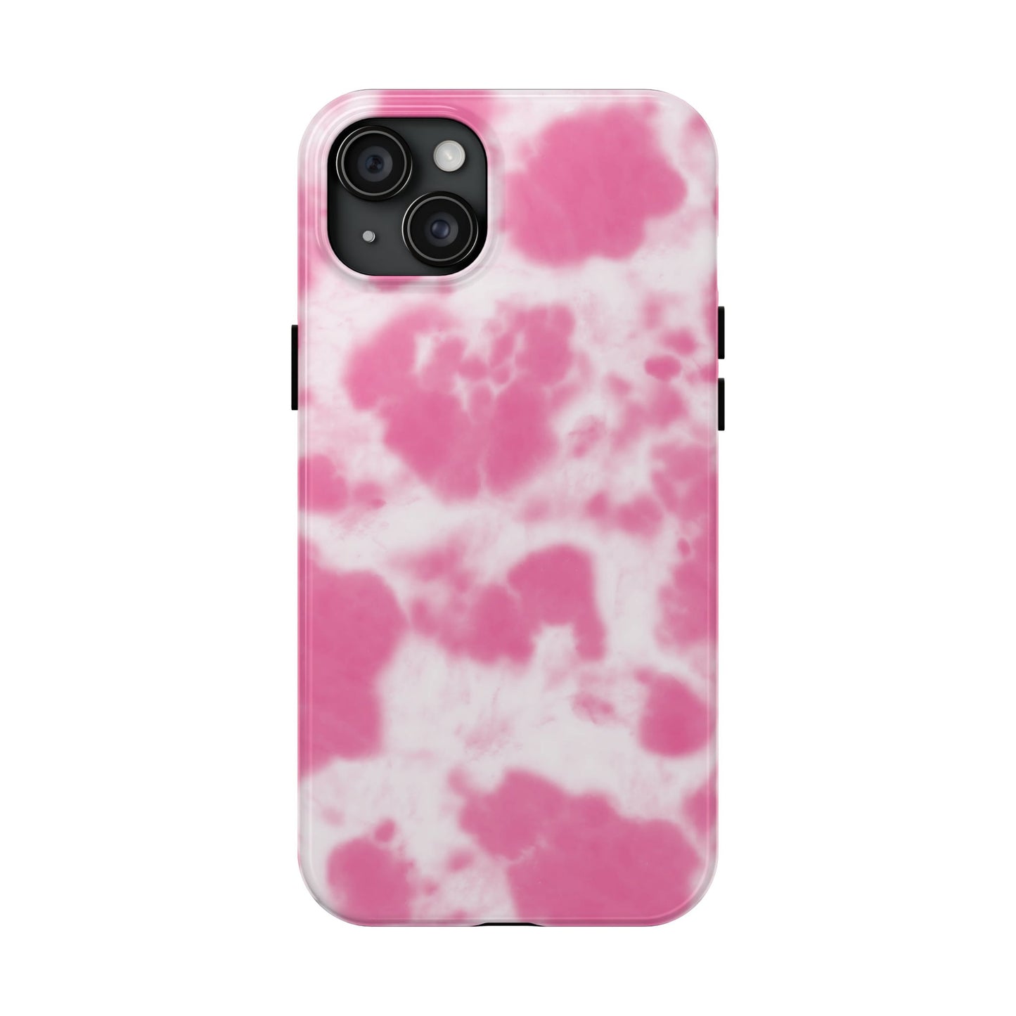 Strawberry Cow | Pink Cow Print iPhone Case