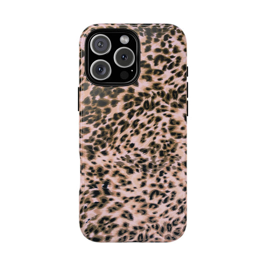 Coque iPhone Flirt | Blush à imprimé léopard