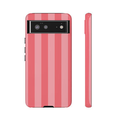 Summer in the Hamptons | Pink Striped Phone Case