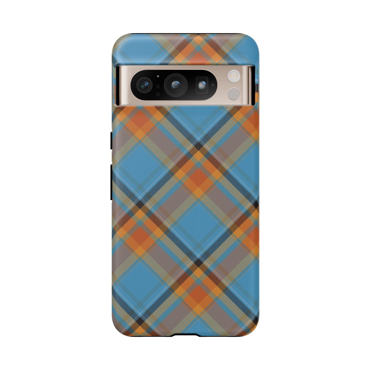 Cozy | Blue Plaid Case