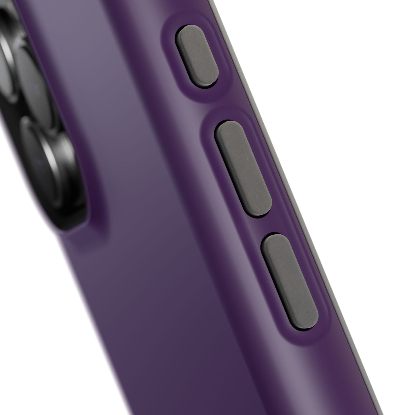 Midnight Plum | Satin Finish iPhone Case