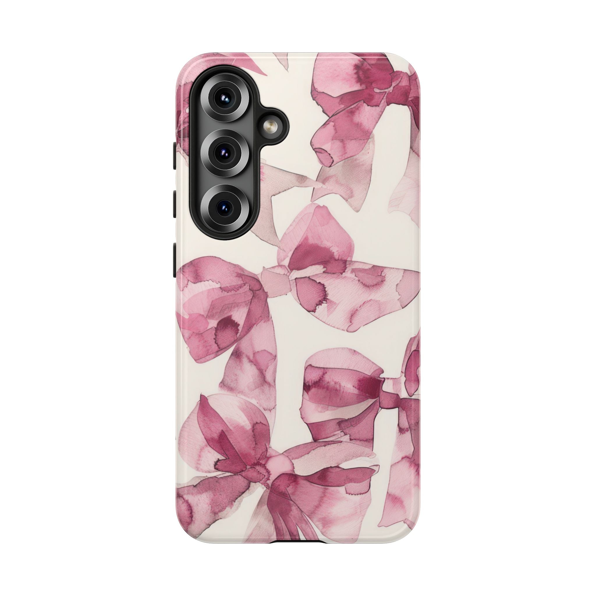 Whimsy Pink Bow Galaxy Case