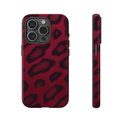 Scarlet | Red Animal Print Case